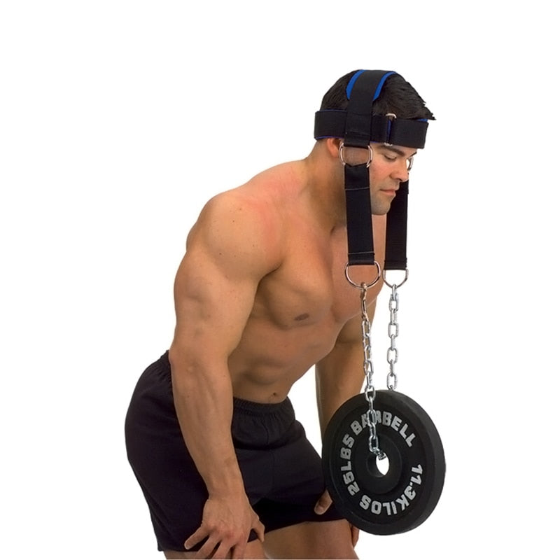 Head Harness Strength Exercise Strap With Chain